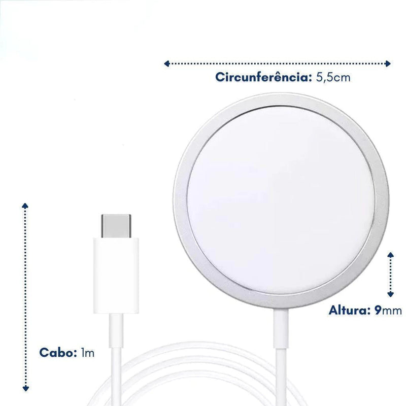 Carregador MagSafe com Cabo USB-C