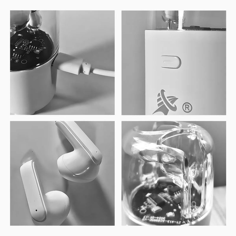 kit de caixa de som e fone Bluetooth
