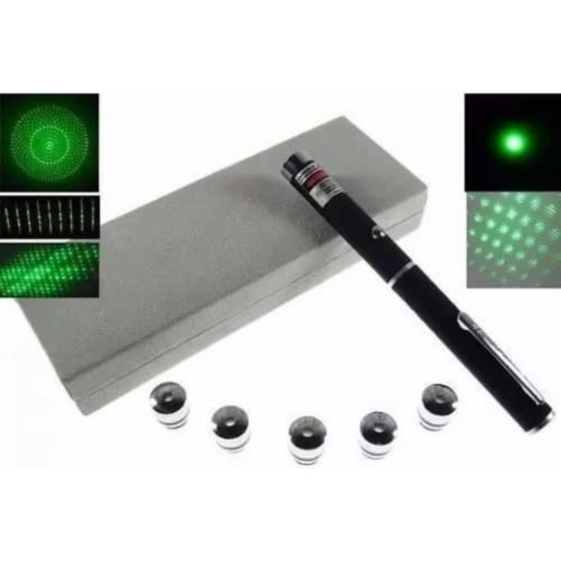 Caneta Laser Verde Forte Recarregável