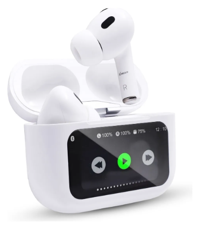 Fone de Ouvido Bluetooth 5.4 A9PRO- BRANCO