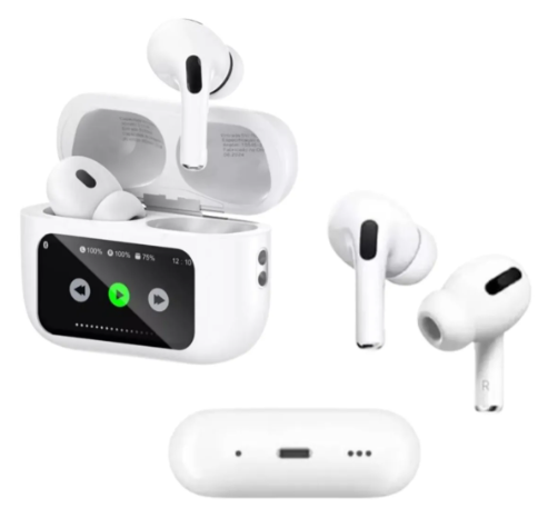 Fone de Ouvido Bluetooth 5.4 A9PRO- BRANCO