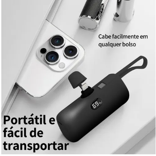 Carregador Portátil 5000mAh WUP-953 – Preto