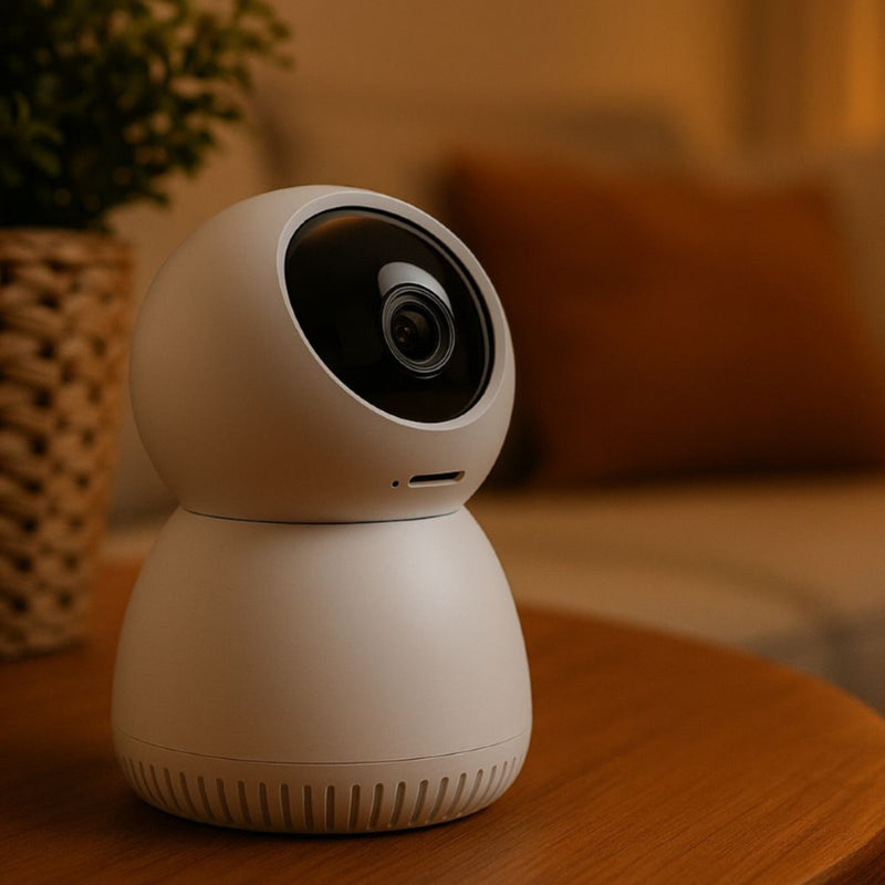 Kit 2 Câmeras de Segurança Wi-Fi 360° Full HD