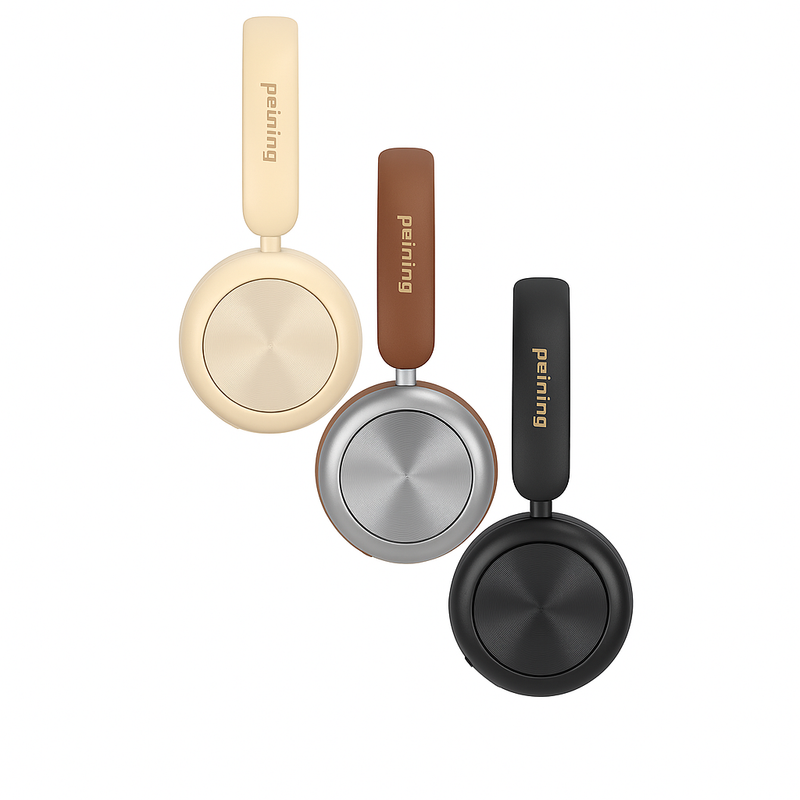 Fone de Ouvido On-Ear PEI-HS01 Bege