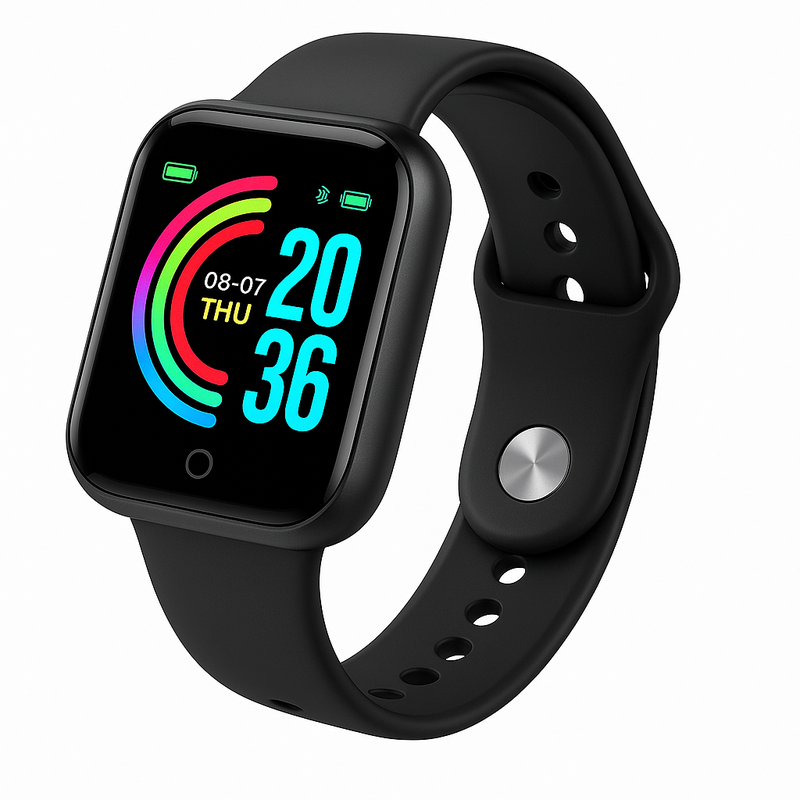 Smartwatch D20 Inteligente Preto