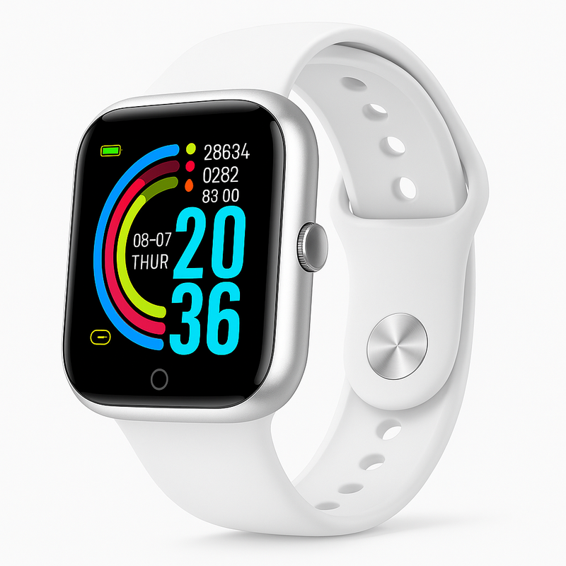 Smartwatch D20 Inteligente Branco