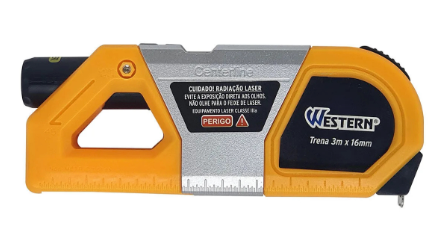 Nível a Laser com Trena 3 Metros