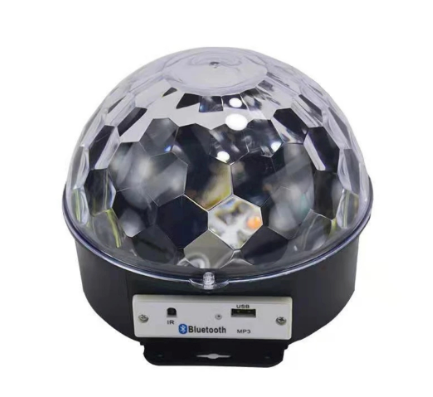 Globo Bola Maluca de Luz LED com Som Bluetooth