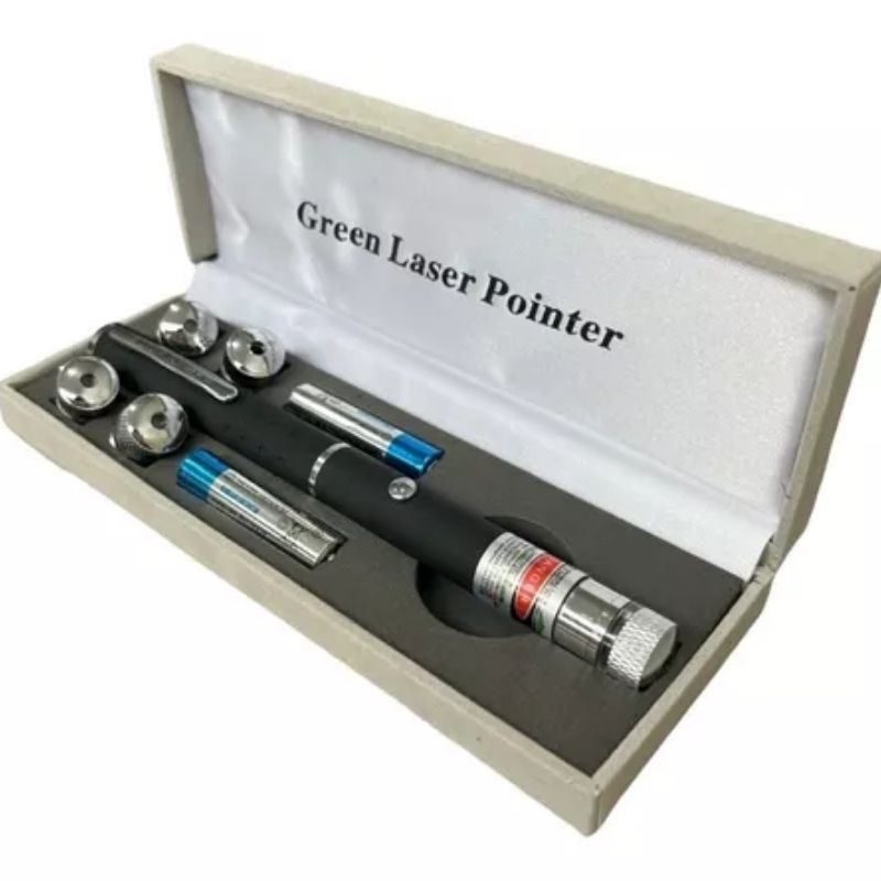 Caneta Laser Verde Forte Recarregável