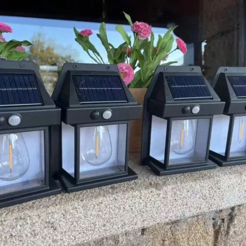 Luminária Refletor Solar LED à Prova da Água e Poeira IP65