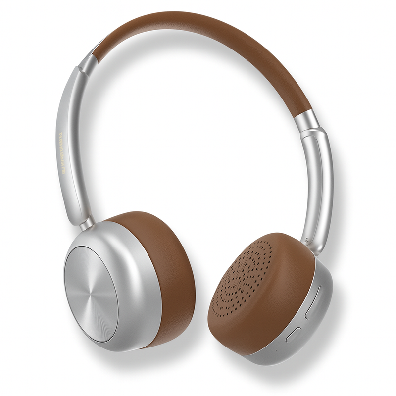 Fone de Ouvido On-Ear PEI-HS01 Bege